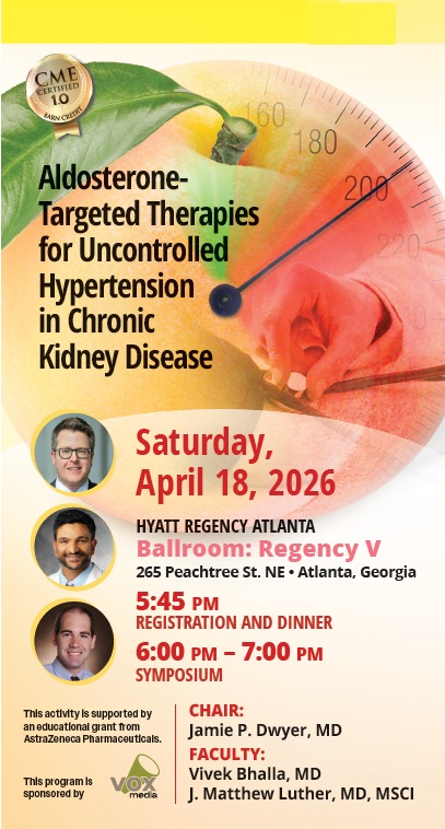 Aldosterone-Targeted Therapies for Uncontrolled Hypertension in Chronic Kidney Disease