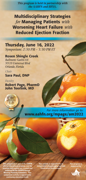 2022 AAHFN CE Symposium